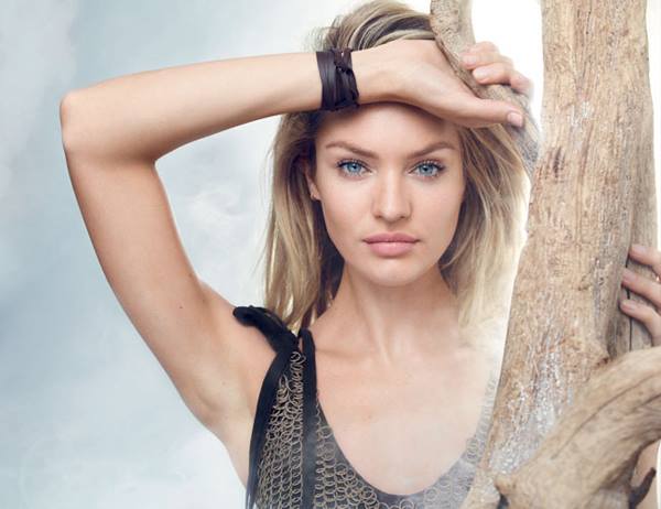 Candice Swanepoel Fronts Max Factor Whipped Creme Foundation Global