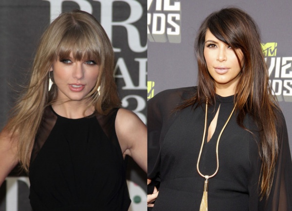 Trẻ hơn nhiều tuổi với tóc mái - Taylor Swift - Kim Kardashian - Emma Stone - Janet Jackson - Jessica Biel - Phong Cách Sao - Kiểu tóc
