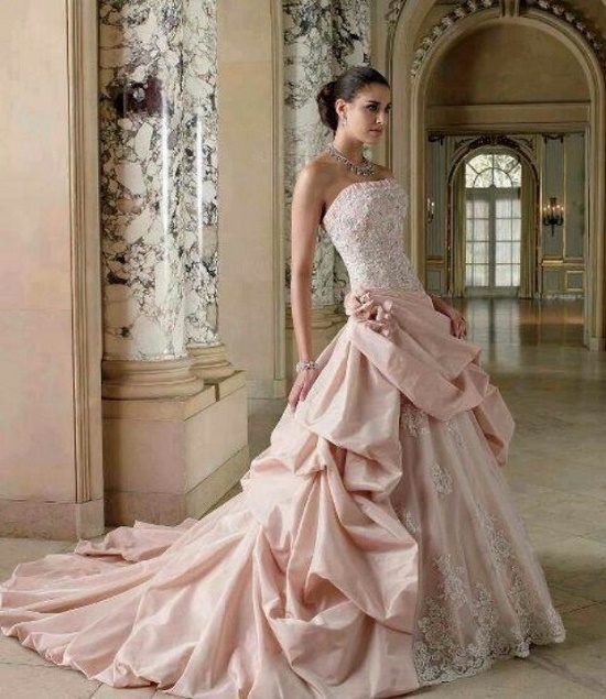 pink rose wedding dress - ชุดแต่งงาน - แฟชั่นคุณผู้หญิง - อินเทรนด์ - เทรนด์ใหม่ - แฟชั่นวัยรุ่น - ไอเดีย - ผู้หญิง