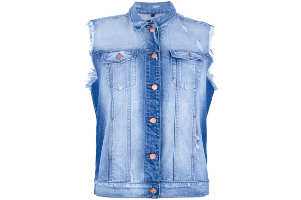 Phong cách hơn với Vest Denim. - Vest - Denim - Xu hướng - Thời trang nữ