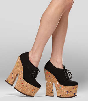 Giày Đế Bần Jeffrey Campbell Nico Platform Độc Đáo - Giày - Jeffrey Campbell
