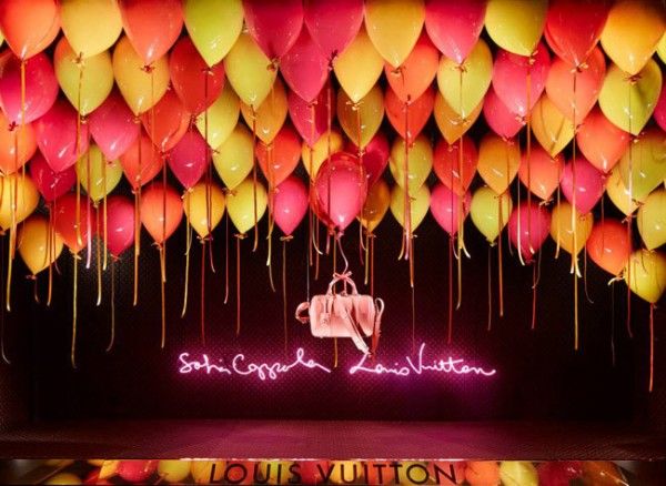 Sofia Coppola and Louis Vuitton Window Display at Le Bon Marché Rive Gauche - Fashion - Bag - Designer - Collection - Louis Vuitton - Sc bag - Sofia Coppola - Accessory - Spring/Summer 2014