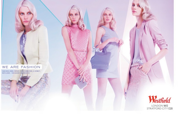 Aline Weber Ngọt Ngào Trong Chiến Dịch Quảng Cáo Xuân/Hè 2013 Của Westfield London - Aline Weber - Westfield London - Chiến dịch quảng cáo - Xuân/Hè 2013 - Thời trang nữ