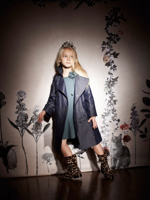 Lanvin Petite Fall / Winter 2013 Kid Collection. - Lanvin - Fall / Winter 2013 - Collection - Fashion - Kids' Wear - Fashion News - Designers