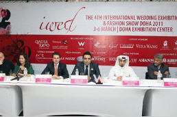 "IWED International Wedding Exhibition & Fashion Show Doha QATAR opens today