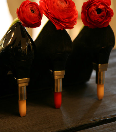 Heels Of Lipstick by Alberto Guardiani - High heels - Fashion - Women's Wear - Katy Perry - Lipstick