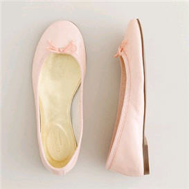 Girls' patent-leather ballet flats with bow - Kids Shoes - Shoes - J.Crew