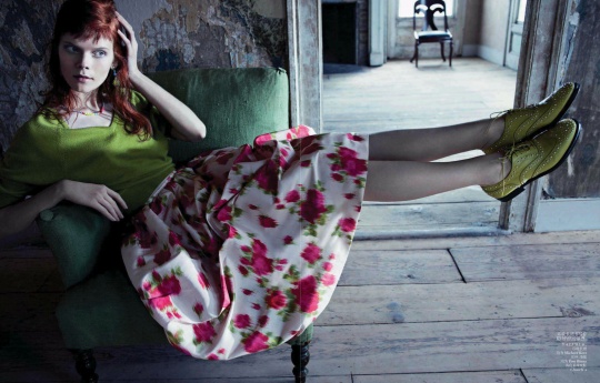 Irina Kravchenko Xinh Đẹp Trên Tạp Chí Vogue Trung Quốc Tháng 7/2013 - Irina Kravchenko - Vogue Trung Quốc - Tạp chí - Thời trang - Tin Thời Trang - Người mẫu - Hình ảnh