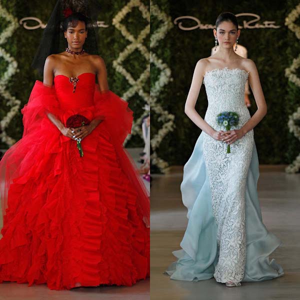 Đắm chìm trong BST Váy cưới tinh khôi từ Oscar de la Renta - Thời trang nữ - Xuân/Hè 2013 - Thời trang cưới - Váy cưới - Oscar de la Renta