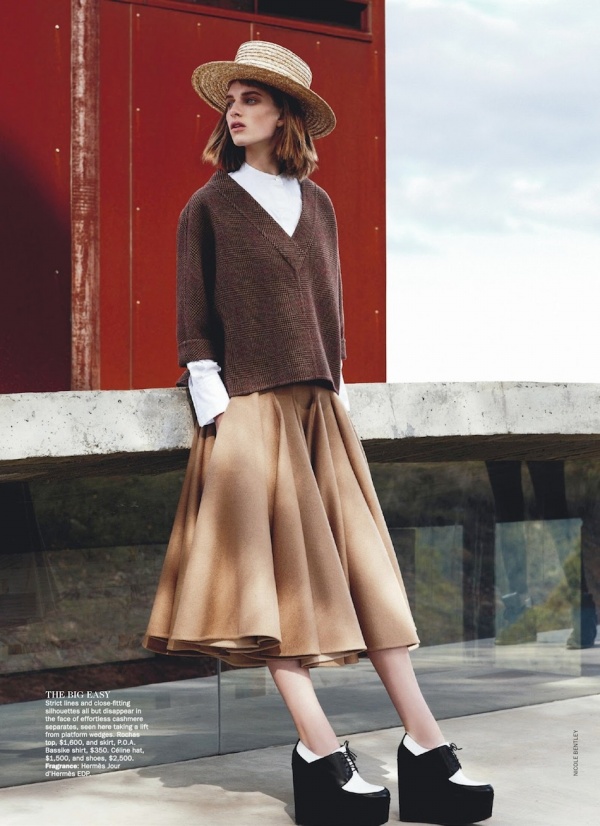 Ashleigh Good Kín Đáo Trên Ấn Bản Tháng 7/2013 Của Tạp Chí Vogue Úc - Ashleigh Good - Hình ảnh - Tạp chí - Vogue Úc - Tin Thời Trang - Người mẫu - Thời trang