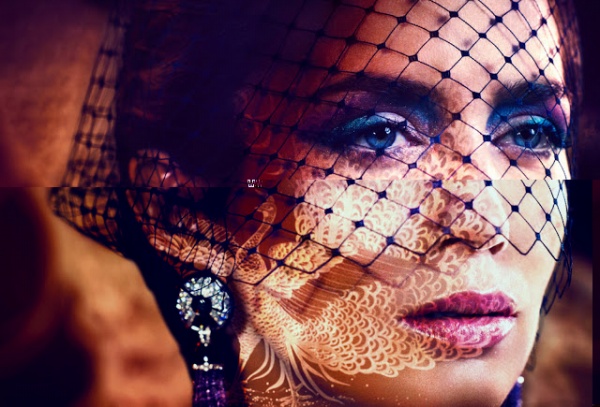 Emily Blunt tạo dáng quý phái trên tạp chí InStyle Mỹ tháng 5/2013. - Emily Blunt - Phong cách sao - Tin thời trang - Thời trang