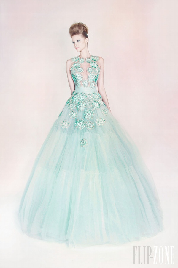 Ngẩn ngơ với BST Xuân Couture 2013 của NTK Rami Kadi - Rami Kadi - Nhà thiết kế - Bộ sưu tập - Xuân/Hè 2013 - Thời trang - Thời trang nữ