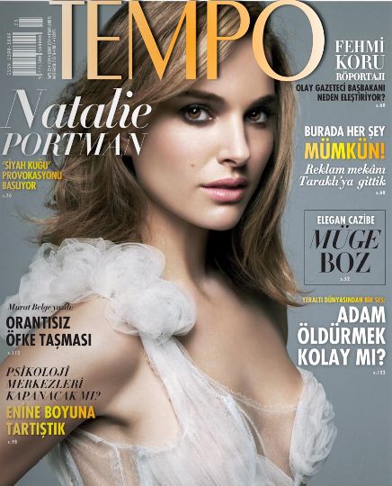 All Natalie Portman Magazine Covers 2011 - Natalie Portman - Vogue - Tempo - Elle - Fotogramas - Marie Claire - Zwierciadło - Joy