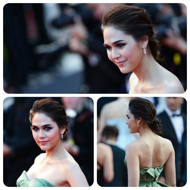 สวยเว่อร์! ชมพู่ อารยา สง่างามกับชุดสุดหรู Zac Posen ณ เมืองคานส์ - Celeb Style - แฟชั่นดารา - ชมพู่ อารยา - งานพรมแดงเมืองคานส์ - ชมพูใส่ชุดสุดหรู - Zac Posen - ชุดสีเขียวฟูฟ่อง