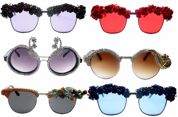 Những chiếc kính mát độc đáo trong BST của A-Morir - Thời trang - Thời trang nữ - Phụ kiện - Bộ sưu tập - Nhà thiết kế - Xuân / Hè 2014 - A-Morir - Kính mát