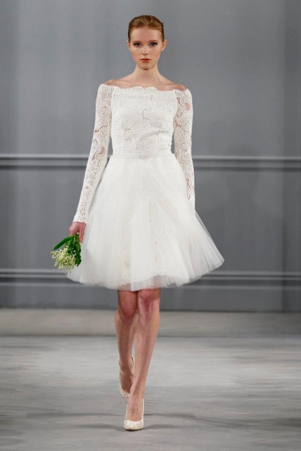 Ngọt ngào tinh tế cùng BST áo cưới 2014 của Monique Lhuillier