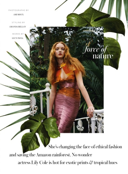 Lily Cole Hoà Vào Thiên Nhiên Trên Tạp Chí Instyle Anh Tháng 7 - Thời trang nữ - Thời trang - Tin Thời Trang - Người mẫu - Lily Cole - Hình ảnh - Instyle Anh