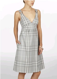 EXPLOSIVE CHECK SUN DRESS - Dress - Women's Wear - Burberry