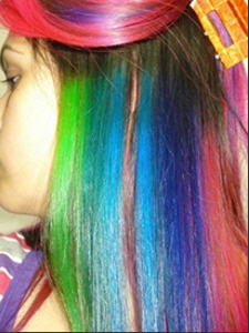 How to Get Rainbow Hair Color - Hair Color - Rainbow