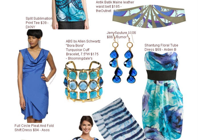 Top 10 spring trends 2010: blue notes - Women's Wear - Trend