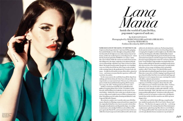 Lana Del Rey cùng đón hè với tạp chí Fashion. - Phong cách sao - Tin thời trang - Lana Del Rey