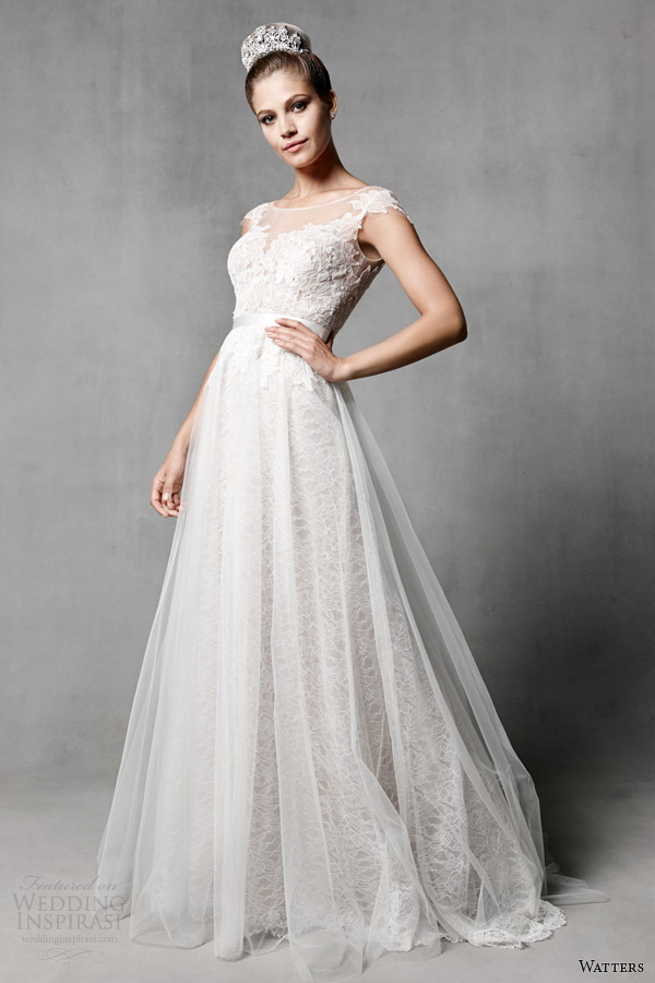 Romantic Spring 2014 Wedding Collection from Watters - Watters - Spring 2014 - Wedding Collection - Wedding Dresses - Fashion - Women's Wear - Collection - Designer