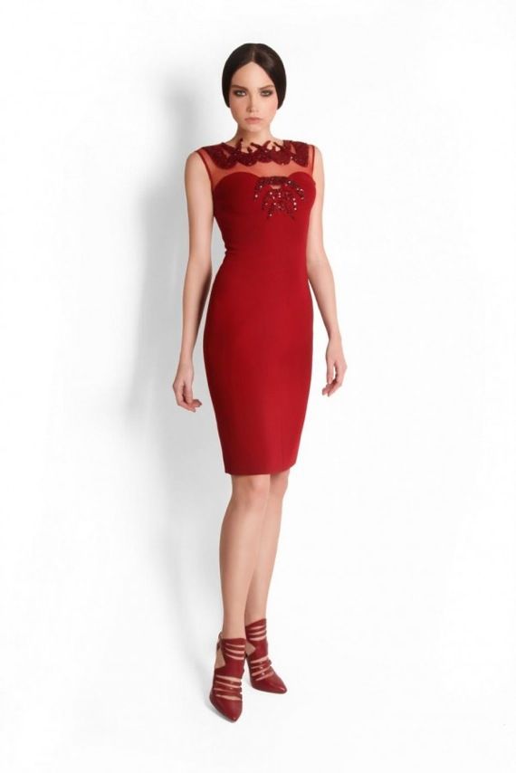 แบรนด์เสื้อผ้า Georges Hobeika Autumn Winter 2012-2013 - ผลงาน - ชุดเดรส - แบรนด์เสื้อผ้า - Georges Hobeika - Autumn Winter 2012