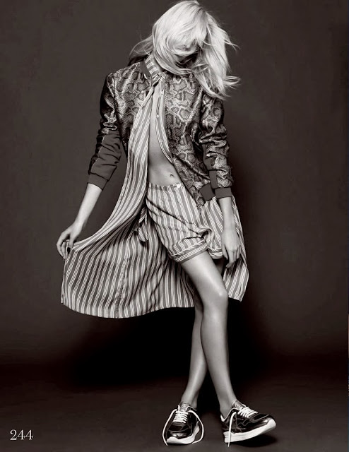 Candice Swanepoel Stuns in Elle UK's December 2013 Issue - Candice Swanepoel - Elle UK - Model - Fashion News