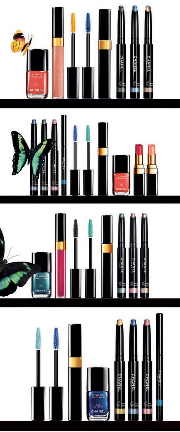 BST make-up  L’ete Papillon de Chanel Hè 2013. - Chanel - Hè 2013 - Mỹ phẩm