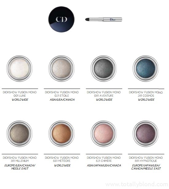 Dior ra mắt BST make-up Thu 2013 mang tên 'Mystic Metallics'. - Dior - Thu 2013 - Make-up - Trang điểm - Bộ sưu tập - Tin thời trang