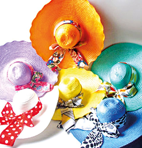 'ตกแต่งหมวกสาน'งานแฮนด์เมดเพิ่มมูลค่า - Accessories