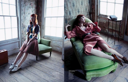 Irina Kravchenko Xinh Đẹp Trên Tạp Chí Vogue Trung Quốc Tháng 7/2013 - Irina Kravchenko - Vogue Trung Quốc - Tạp chí - Thời trang - Tin Thời Trang - Người mẫu - Hình ảnh