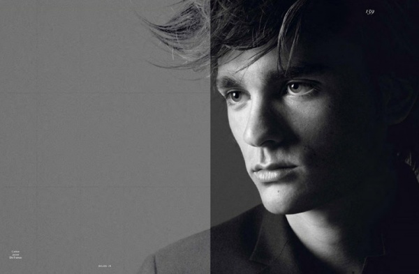 Alain Fabien Delon chụp ảnh với đôi mắt buồn miên man trên tạp chí Vogue Hommes - Alain Fabien Delon - Vogue Hommes - Phong Cách Sao - Thời trang - Hình ảnh - Thư viện ảnh