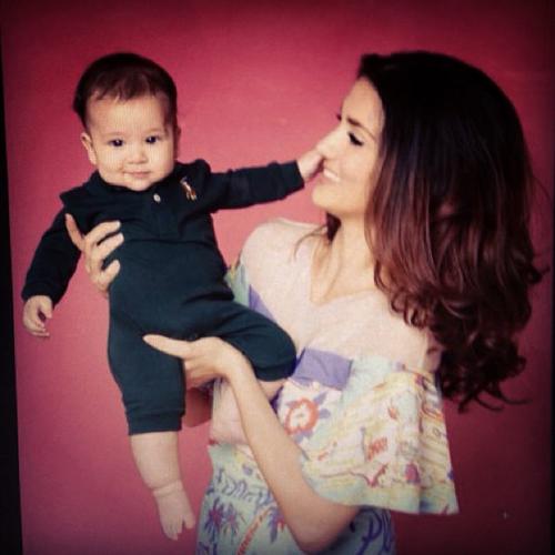 น่ารัก!! น้องเอเดน น้องเลล่า ลูกๆ สุดเลิฟของซินดี้ สิรินยา