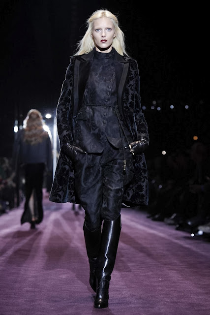 Sắc tối huyền bí mà cao sang trog BST Gucci 2013 - Bộ sưu tập - Thời trang nữ - Nhà thiết kế - 2013 - Gucci