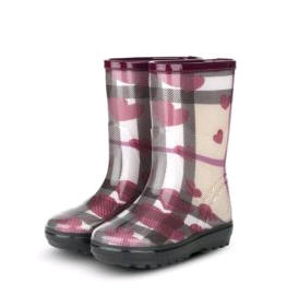 CHILDRENS HEART RAIN BOOTS - Shoes - Kids Shoes - Burberry