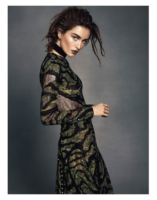 Andreea Diaconu chụp ảnh quyến rũ cho tạp chí W tháng 7 - Andreea Diaconu - Người mẫu - Tin Thời Trang - Hình ảnh