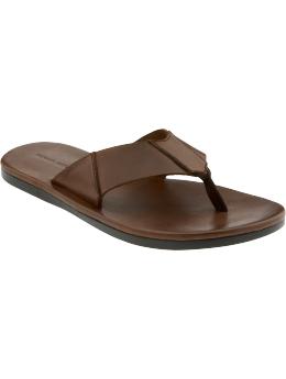 Malibu leather thong - Men's Shoes - Shoes - Banana Republic