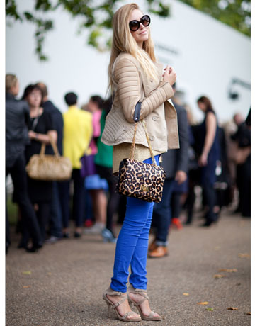 Street Styl Spring 2012: London Fashion Week - Women's Wear - Topshop - Dress - Fashion Week - Street Style