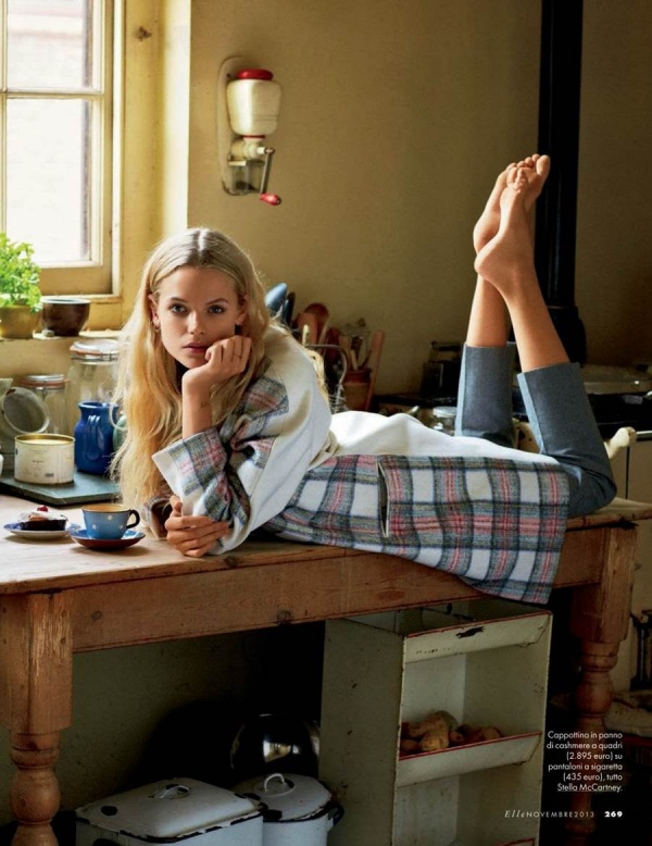 Gabriella Wilde trên Elle Ý tháng 11 - Gabriella Wilde - Elle Ý - Tin Thời Trang - Phong Cách Sao