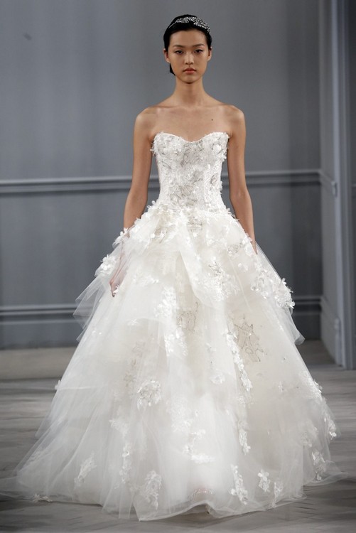 Monique Lhuillier trình làng BST váy cưới trong mơ cho cô dâu trẻ - Monique Lhuillier - Bộ sưu tập - Thời trang nữ - Thời trang cưới - Nhà thiết kế - Thời trang - Váy cưới - Xuân 2014