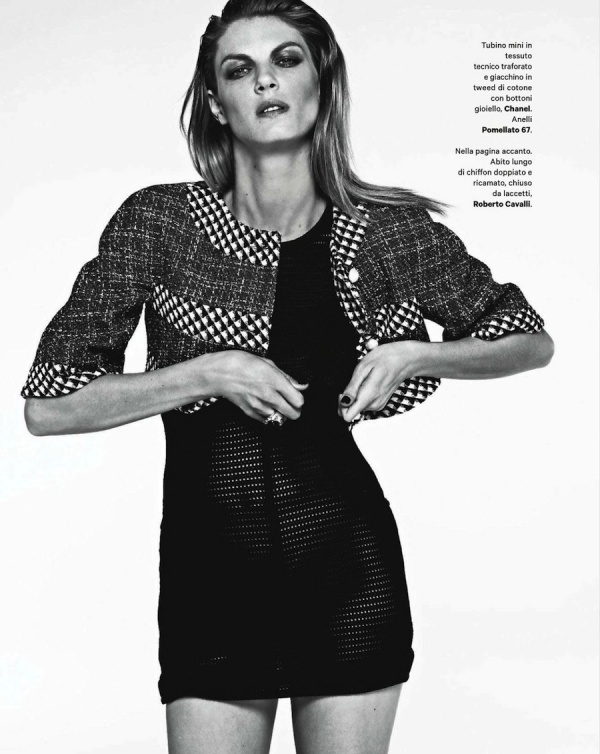 Angela Lindvall Trên Trang Bìa Tạp Chí Amica Ý Tháng 6/2013 - Amica Ý - Tạp chí - Angela Lindvall - Người mẫu - Trang bìa