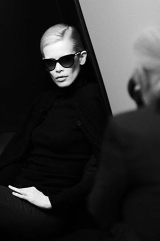 Behind the Scenes with Claudia Schiffer for Chanel
