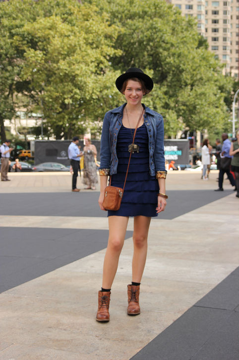Bắt nhịp xu hướng cùng Street-style tại Tuần lễ thời trang New York - Thời trang nữ - Tư vấn - Thời trang - Xuân 2013 - Tuần lễ Thời trang - New York - Xuống phố