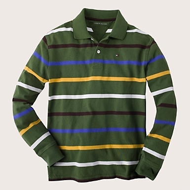 Austin Stripe Polo - Tommy Hilfiger - Polo - Kids Wear - Boy