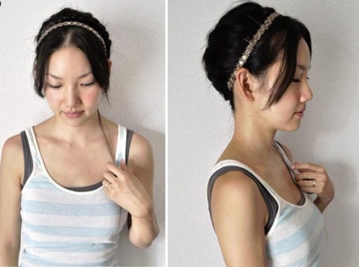 How to การถักเปีย เกล้าผม ทรงผมไปงานด้วยตัวเองแบบง่ายๆ - How to การถักเปีย - แบบผมเปียเกล้า - ทรงผมไปงาน - แฟชั่นผม - ถักเปียเก็บผม