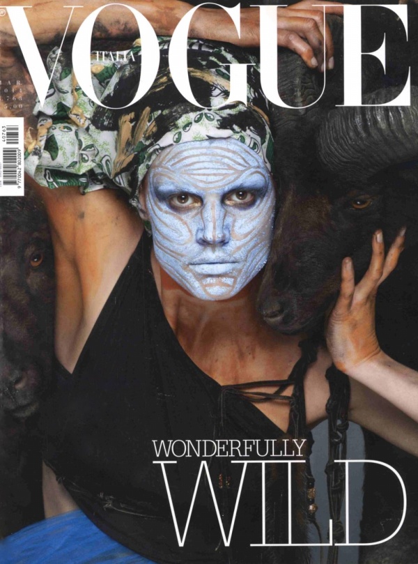 Ấn Tượng Bộ Ảnh ‘Wonderfully Wild’ Hoang Dã Trên Tạp Chí Vogue Ý Tháng 3/2014 [PHOTOS] - Saskia De Brauw - Vogue Ý - Người mẫu - Thời trang - Hình ảnh - Tin Thời Trang - Tạp chí