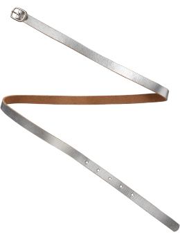 Leather skinny belt - Gap - Belt - Accessory