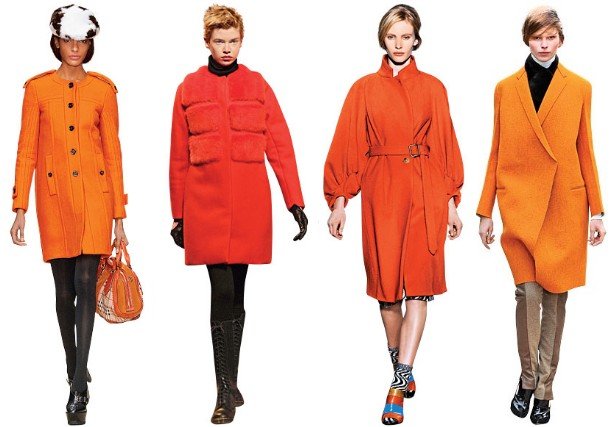 Narančasti kaputi visoko na listi modnih trendova za jesen 2011.