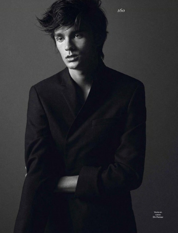 Alain Fabien Delon chụp ảnh với đôi mắt buồn miên man trên tạp chí Vogue Hommes - Alain Fabien Delon - Vogue Hommes - Phong Cách Sao - Thời trang - Hình ảnh - Thư viện ảnh